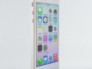apple iphone 5s gold 3D Модель