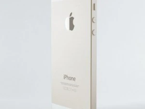 apple iphone 5s gold 3D Model