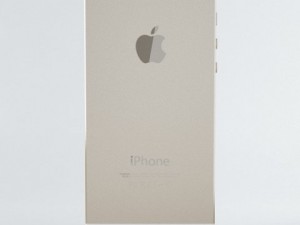 apple iphone 5s gold 3D Модель