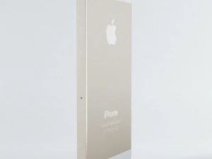 apple iphone 5s gold 3D Model