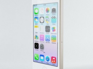 apple iphone 5s gold 3D Модель