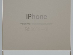 apple iphone 5s gold 3D Модель