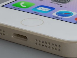 apple iphone 5s gold 3D Model