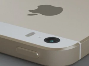 apple iphone 5s gold 3D Model