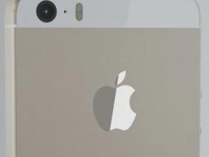 apple iphone 5s gold 3D Model