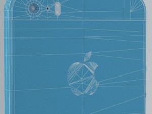 apple iphone 5s gold 3D Модель