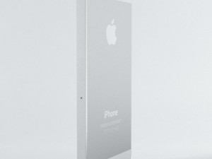 apple iphone 5s silver 3D मॉडल