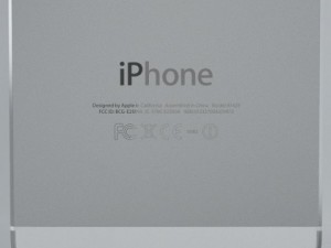 apple iphone 5s silver 3D मॉडल