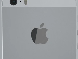 apple iphone 5s silver 3D Model