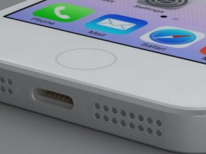 apple iphone 5s silver 3D मॉडल