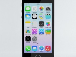 apple iphone 5s space grey Modèle 3D