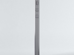 apple iphone 5s space grey 3D 模型