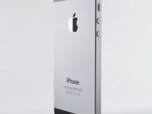 apple iphone 5s space grey 3D Model