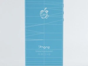apple iphone 5s space grey 3D Model