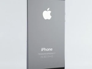 apple iphone 5s space grey 3D Model