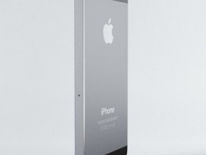 apple iphone 5s space grey 3D 模型