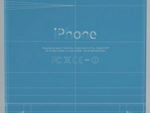 apple iphone 5s space grey 3D Model
