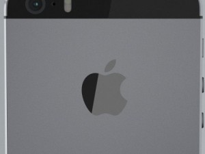 apple iphone 5s space grey 3D 模型