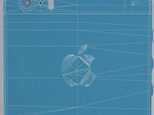 apple iphone 5s space grey 3D Model