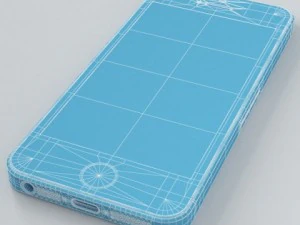 apple iphone 5s space grey 3D Model