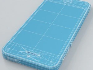 apple iphone 5s space grey 3D Model