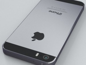 apple iphone 5s space grey 3D 模型