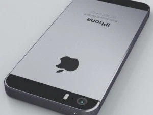 apple iphone 5s space grey 3D Model
