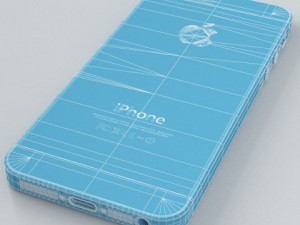 apple iphone 5s space grey 3D 模型