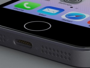apple iphone 5s space grey 3D 模型