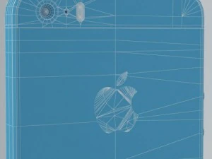 apple iphone 5s space grey 3D Model
