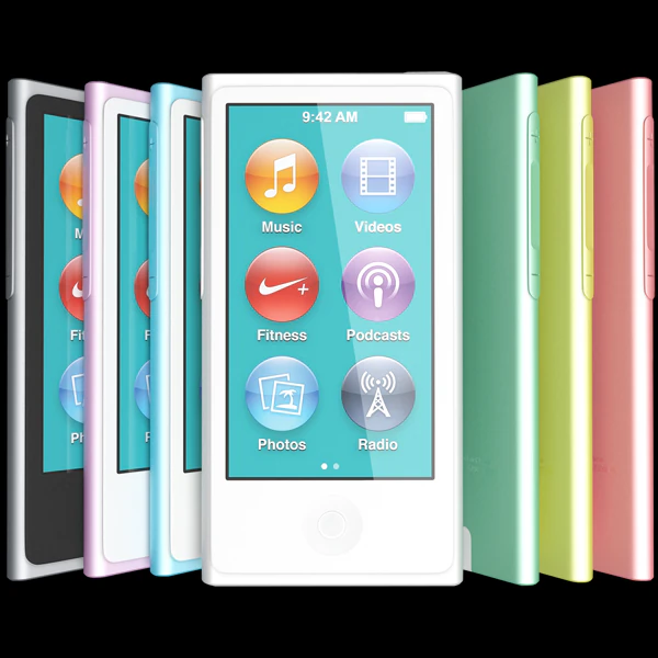 apple ipod nano 7g 3D Model .c4d .max .obj .3ds .fbx .stl .blend