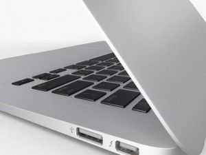apple macbook air 11 inch 3D 模型