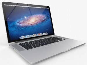 apple macbook pro 13 inch retina 3D Модель