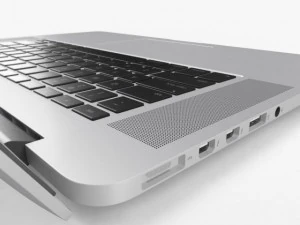 apple macbook pro 13 inch retina 3D Model