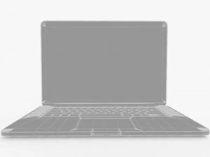apple macbook pro 13 inch retina 3D Model