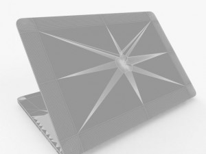 apple macbook pro 13 inch retina 3D Модель