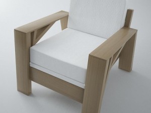 armchair carpenter Modelo 3D