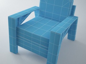 armchair carpenter Modelo 3D
