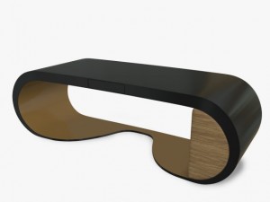 goggle desk Model 3D