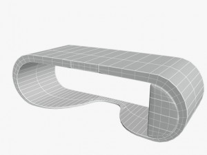 goggle desk Model 3D