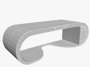 goggle desk Model 3D