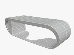 goggle desk Model 3D