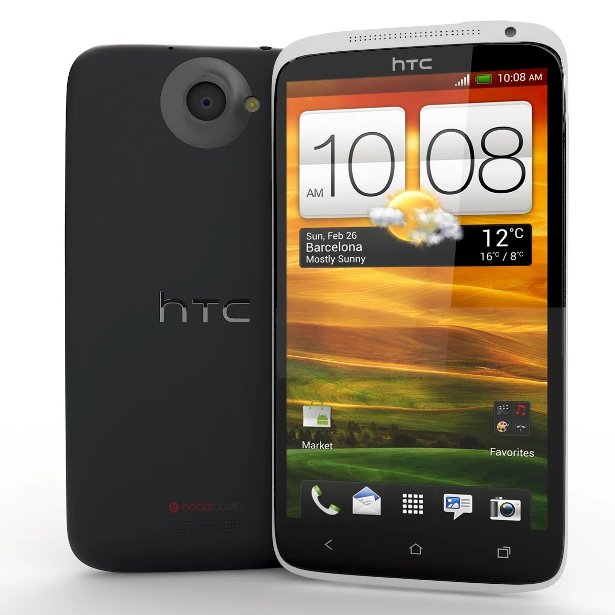 htc one x 3D Model .c4d .max .obj .3ds .fbx .stl .blend 