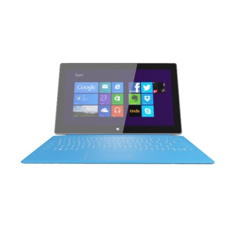 microsoft surface pro with touch cover Model 3D .c4d .max .obj .3ds .fbx .stl .blend 