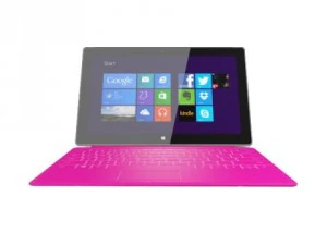 microsoft surface pro with touch cover 3D Model