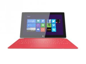 microsoft surface pro with touch cover 3D Model
