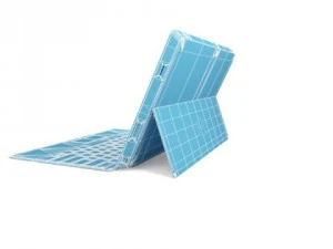 microsoft surface pro with touch cover 3D Model