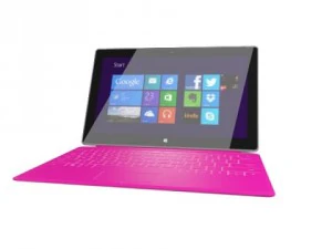 microsoft surface pro with touch cover 3D Model
