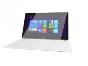 microsoft surface pro with touch cover 3D Model