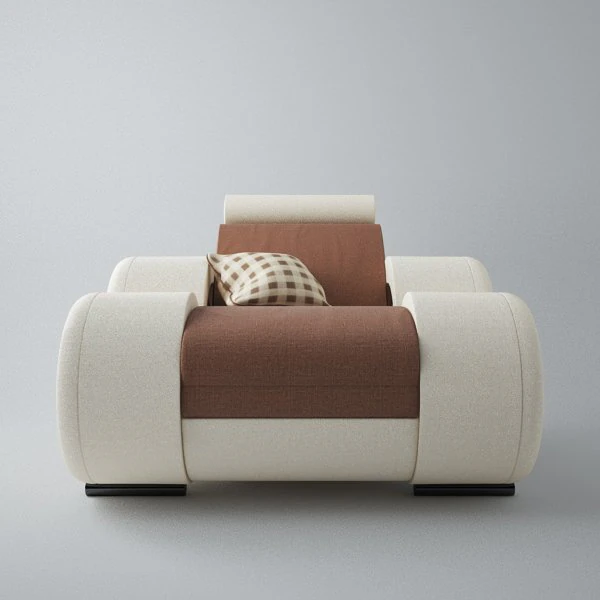 modern sofa 1x 3D Model .c4d .max .obj .3ds .fbx .stl .blend
